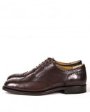Dark Brown Oxford Sport Shoes 100% Leather