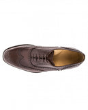 Dark Brown Oxford Sport Shoes 100% Leather