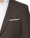 Dark Brown Sports Jacket 100% Linen