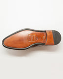 Brown Sapatos Clássicos Atacadores G.EUA Picos Mel Brilho 100% Leather
