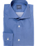 Camisa Clássica 100% Algodão em Azul