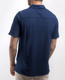 Dark Blue Casual Shirt 100% Cotton