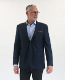 Petrol Blue Sports Jacket 100% Flece wool